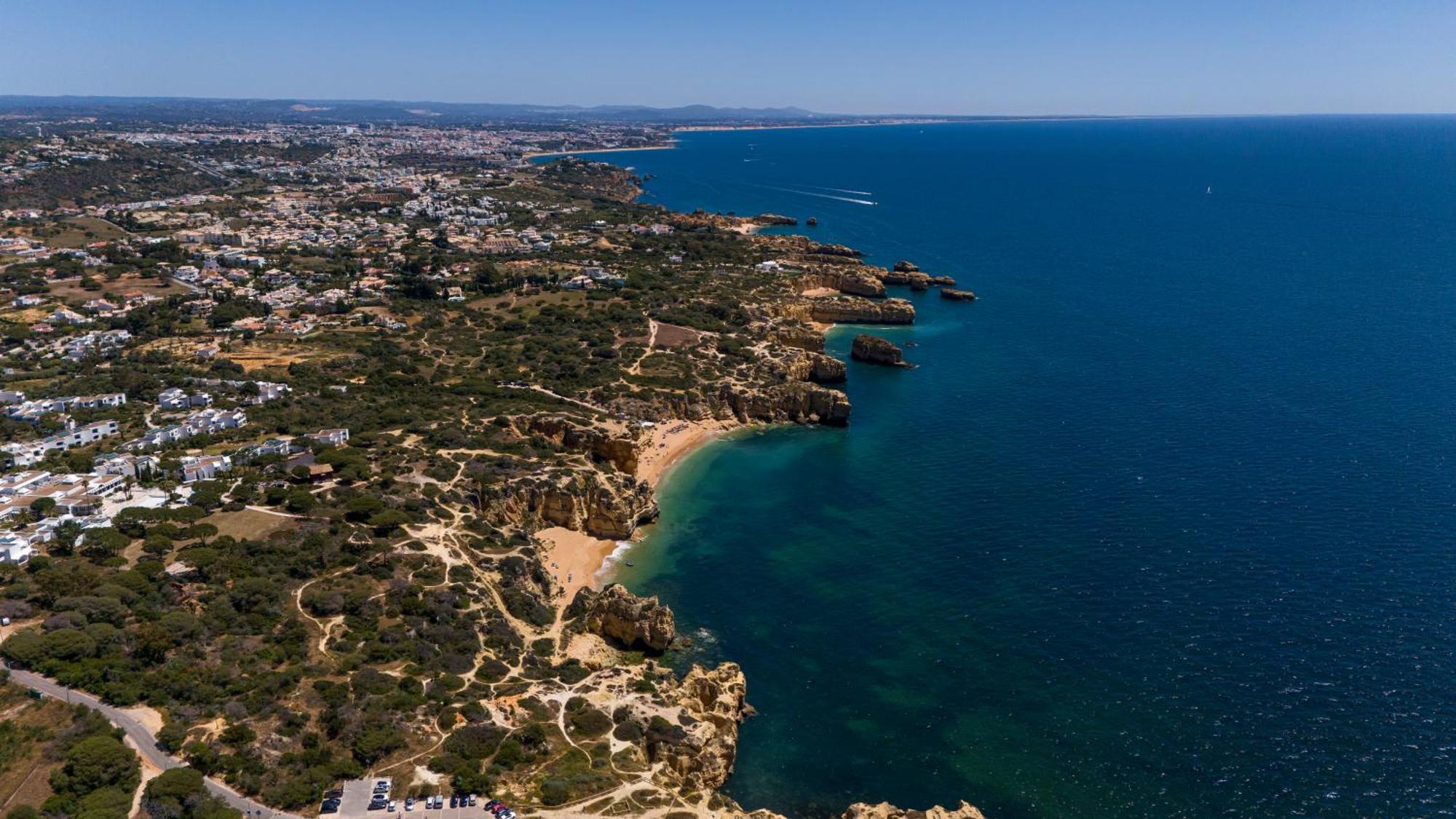 Apartamento No Condominio Baia Village Com Piscina Albufeira Exteriér fotografie